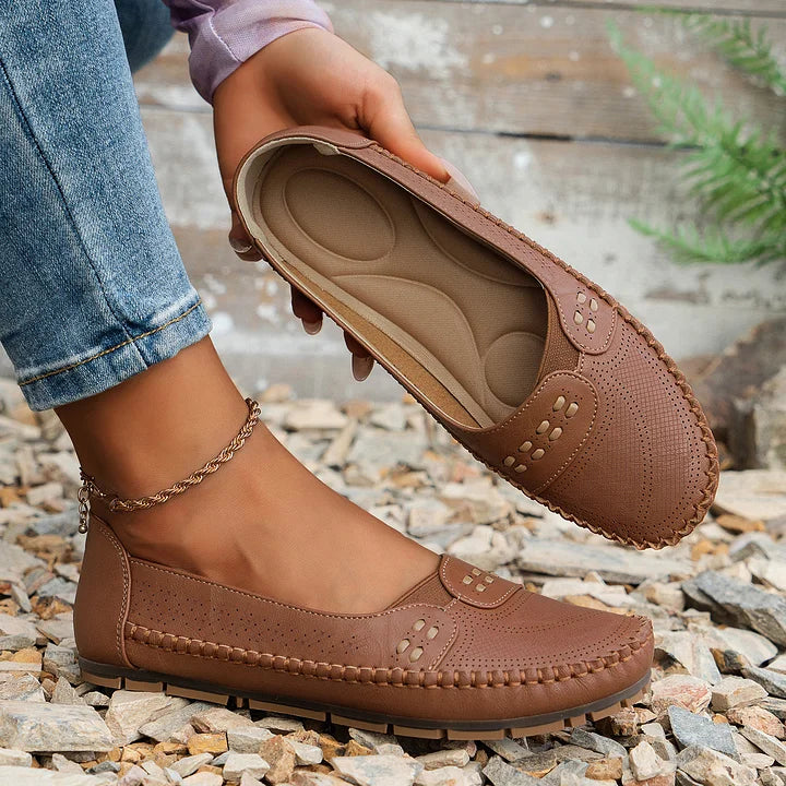 NOA | PERFORATED COMFORT SLIP-ON LOAFERS