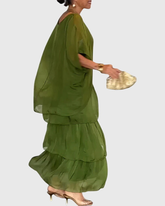 NOA | BOHO LAYERED MAXI DRESS