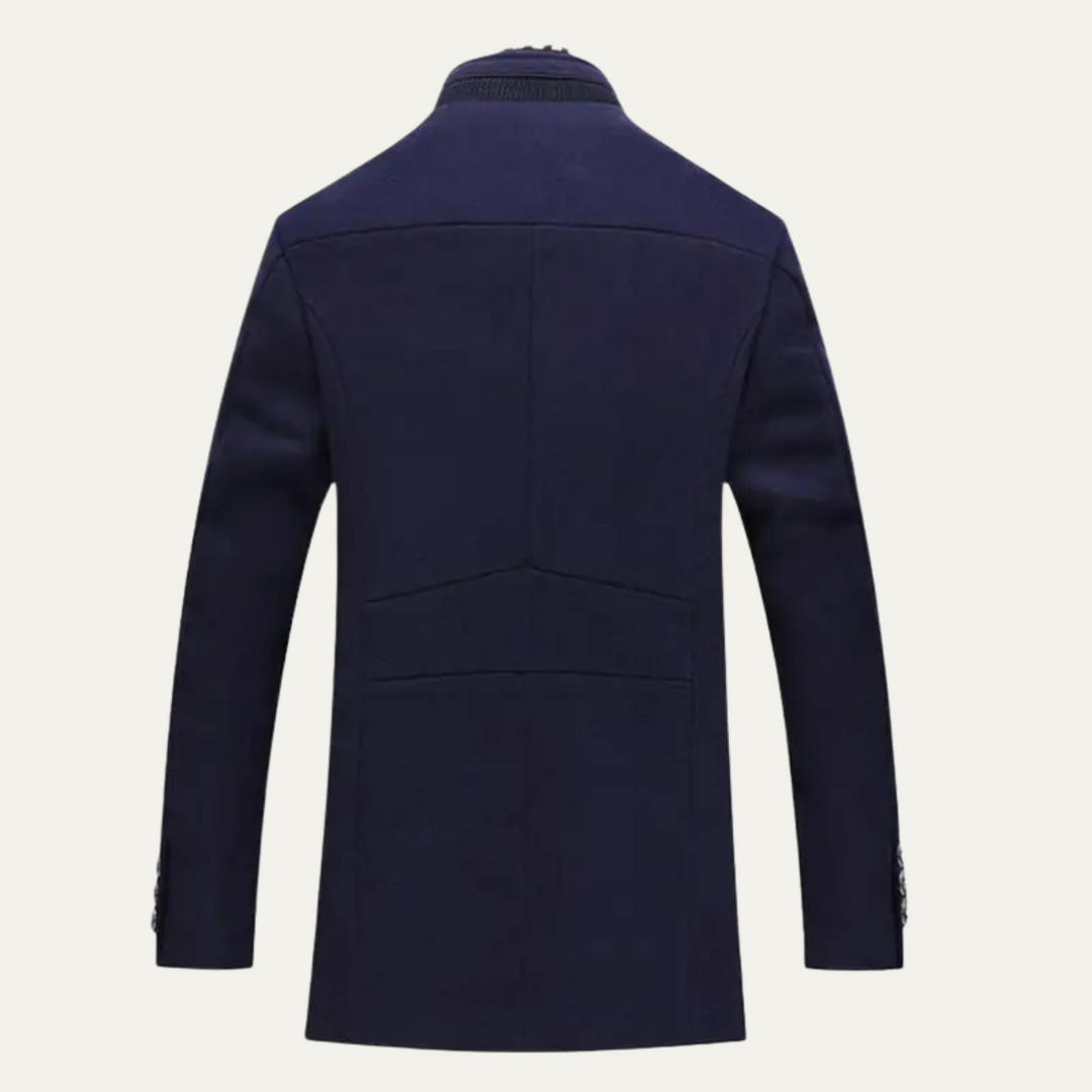 Winslow Men's Wool Blend Trench Coat