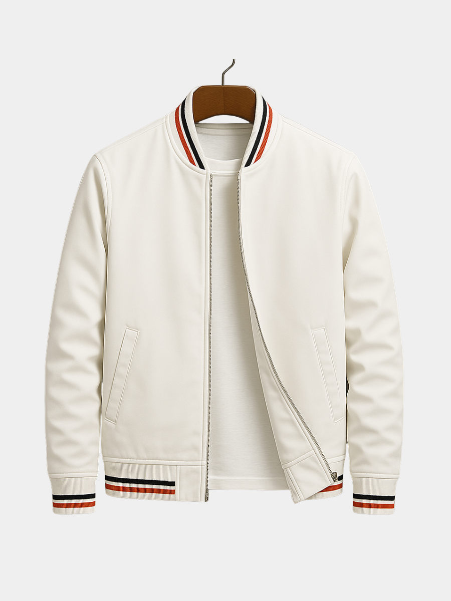 NOA | STRIPED SUMMER BOMBER JACKET