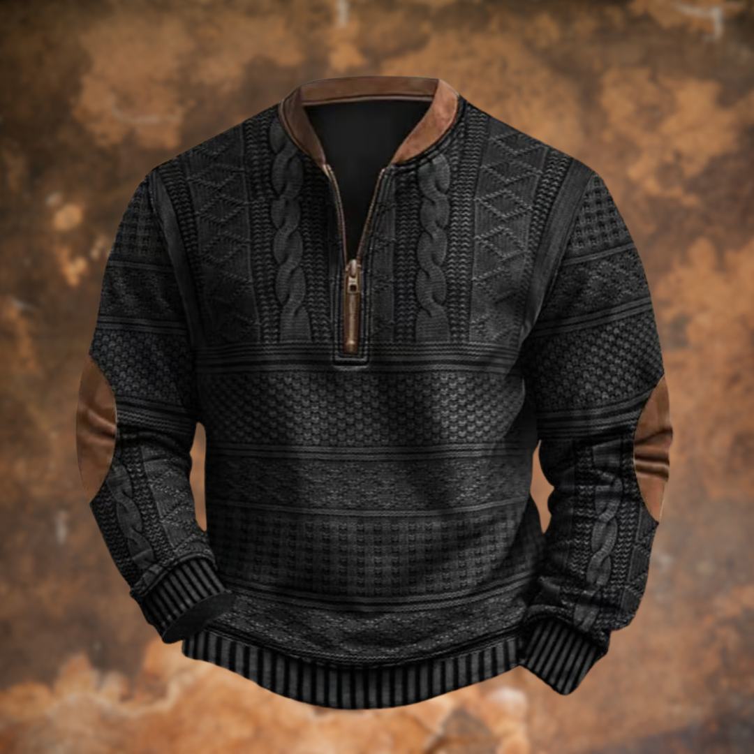 Men's polo shirt in black
