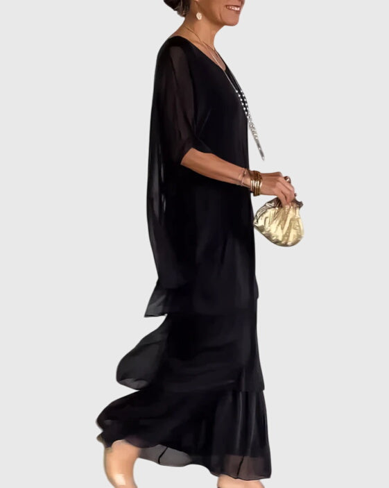 NOA | BOHO LAYERED MAXI DRESS