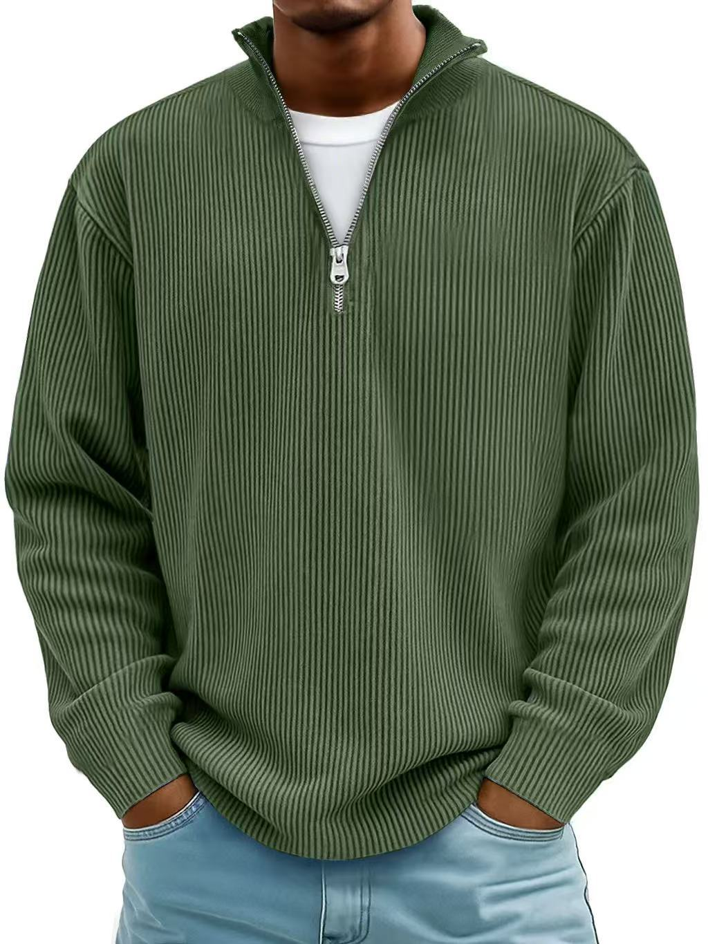 NOA | TRENDY ZIP-UP SWEATER