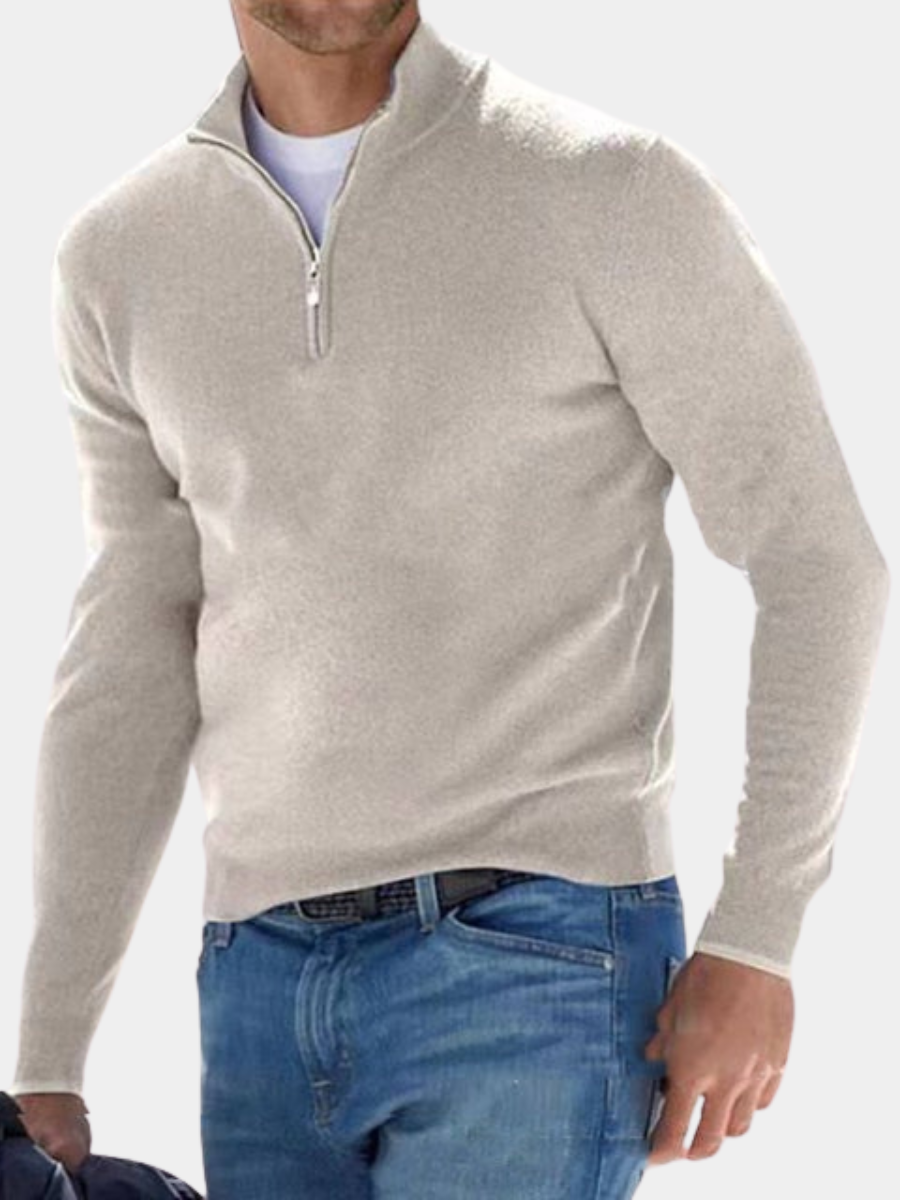 NOA | HALF-ZIP SWEATER