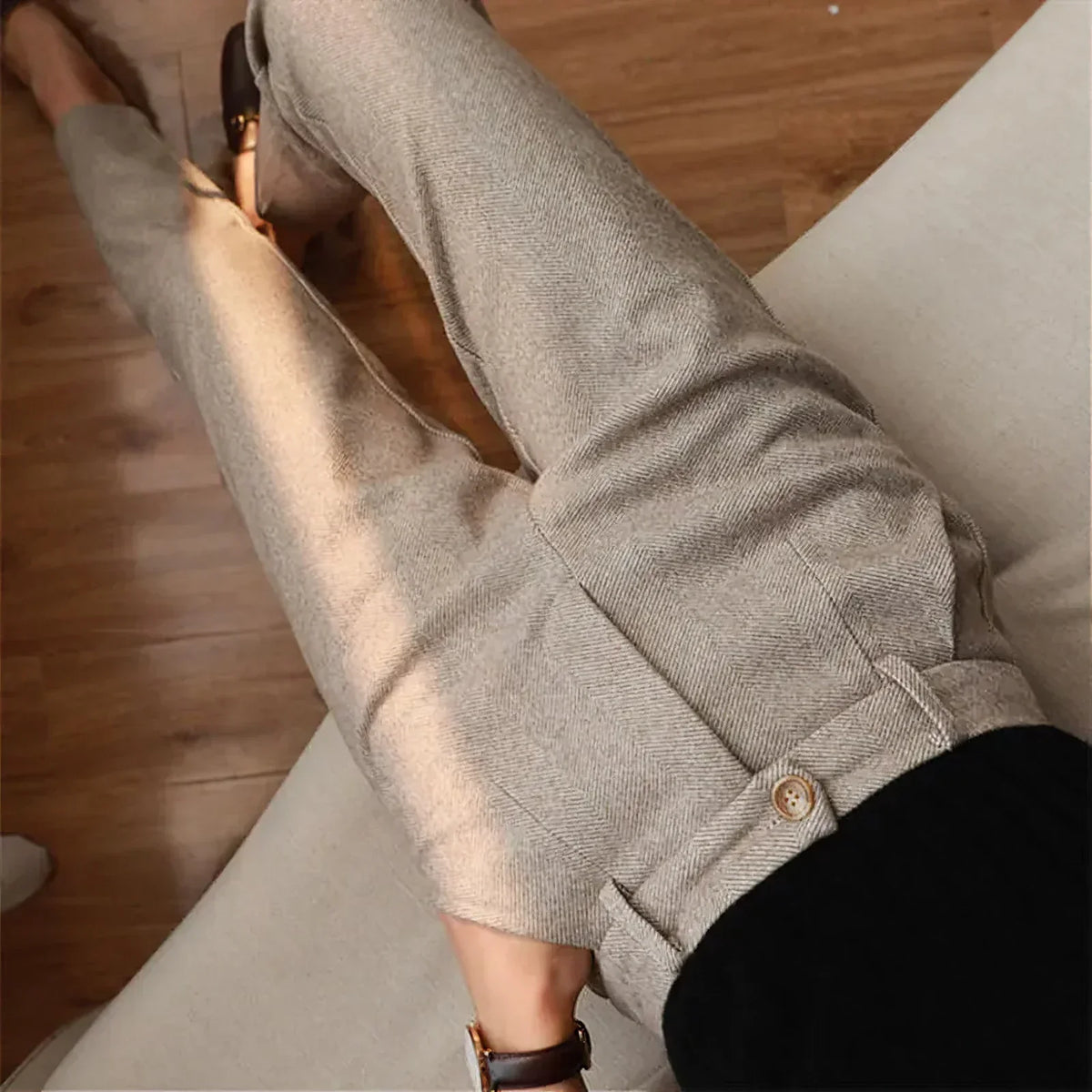 NOA | TAILORED PURE WOOL TROUSERS