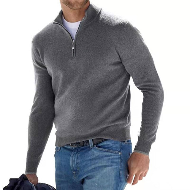 NOA | HALF-ZIP SWEATER