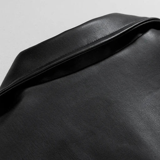 NOA | OVERSIZED LEATHER BOMBER JACKET