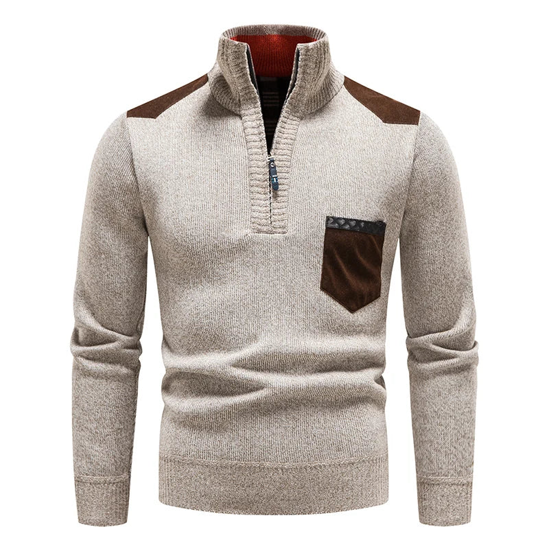 NOA | ZIP-UP FLEECE PULLOVER