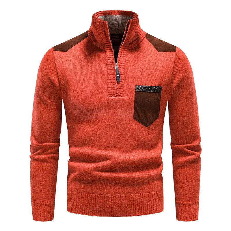 NOA | ZIP-UP FLEECE PULLOVER