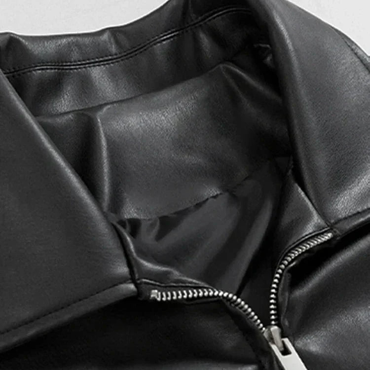 NOA | OVERSIZED LEATHER BOMBER JACKET