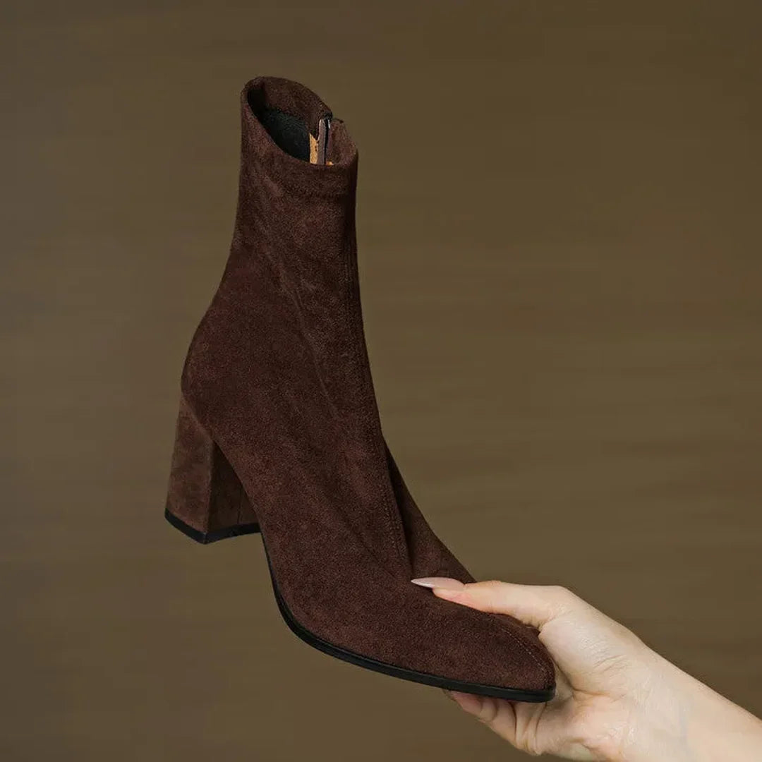 Women's heeled ankle boots