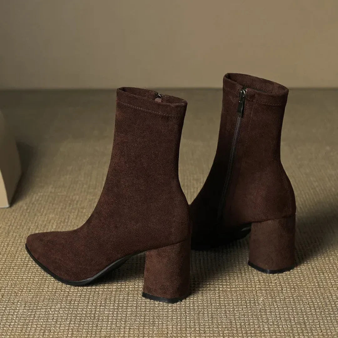 Women's heeled ankle boots