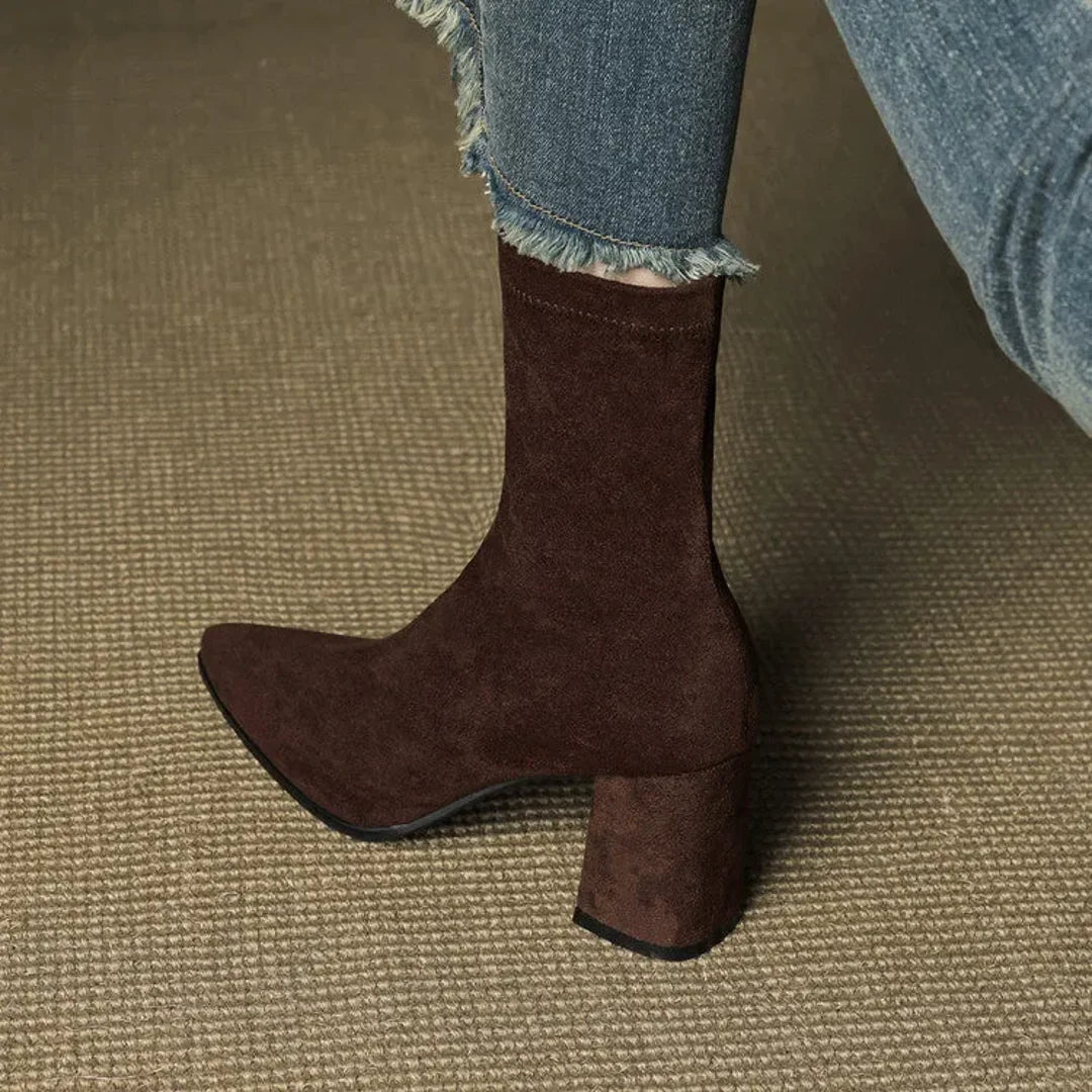 Women's heeled ankle boots