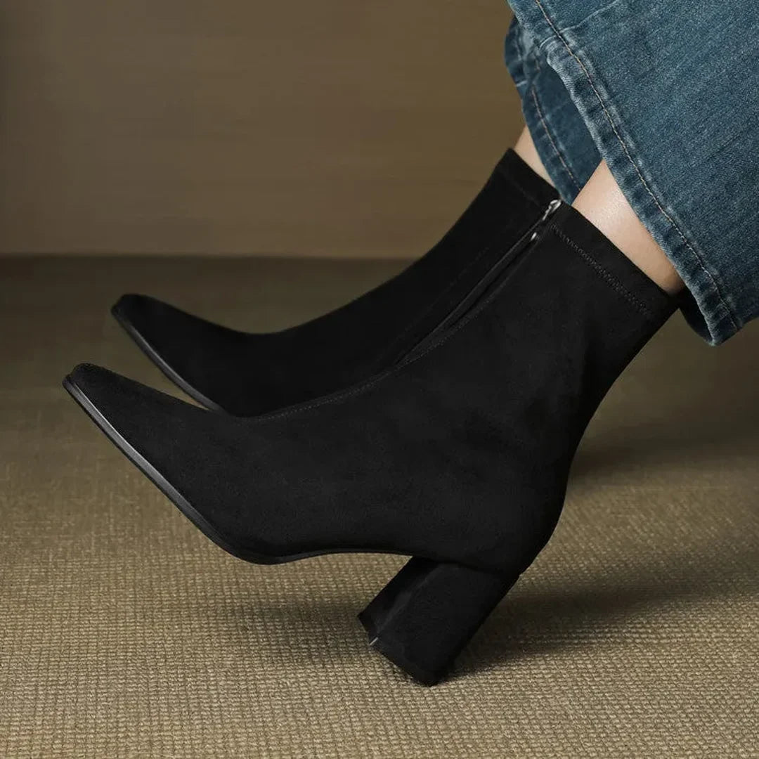 Women's heeled ankle boots