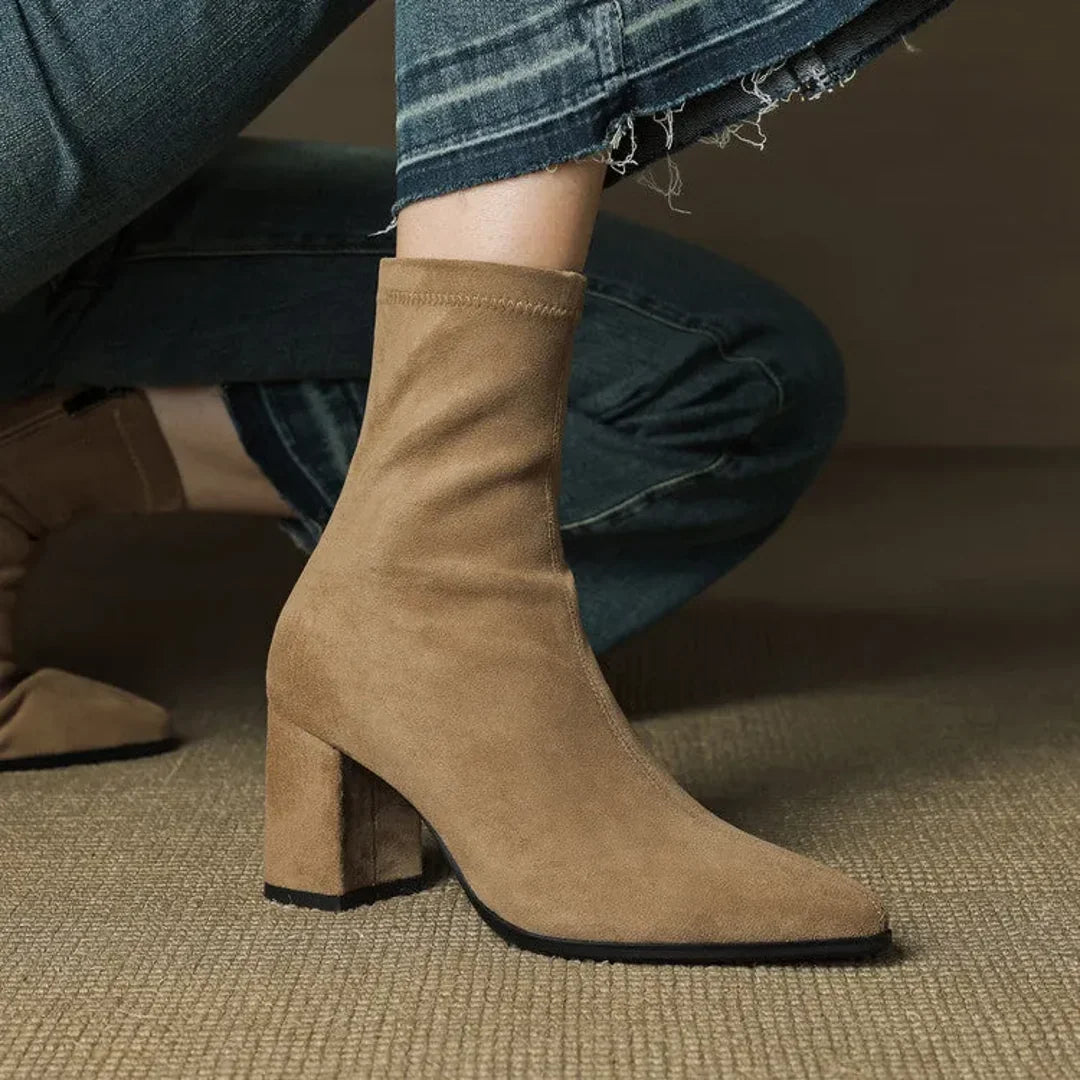 Women's heeled ankle boots