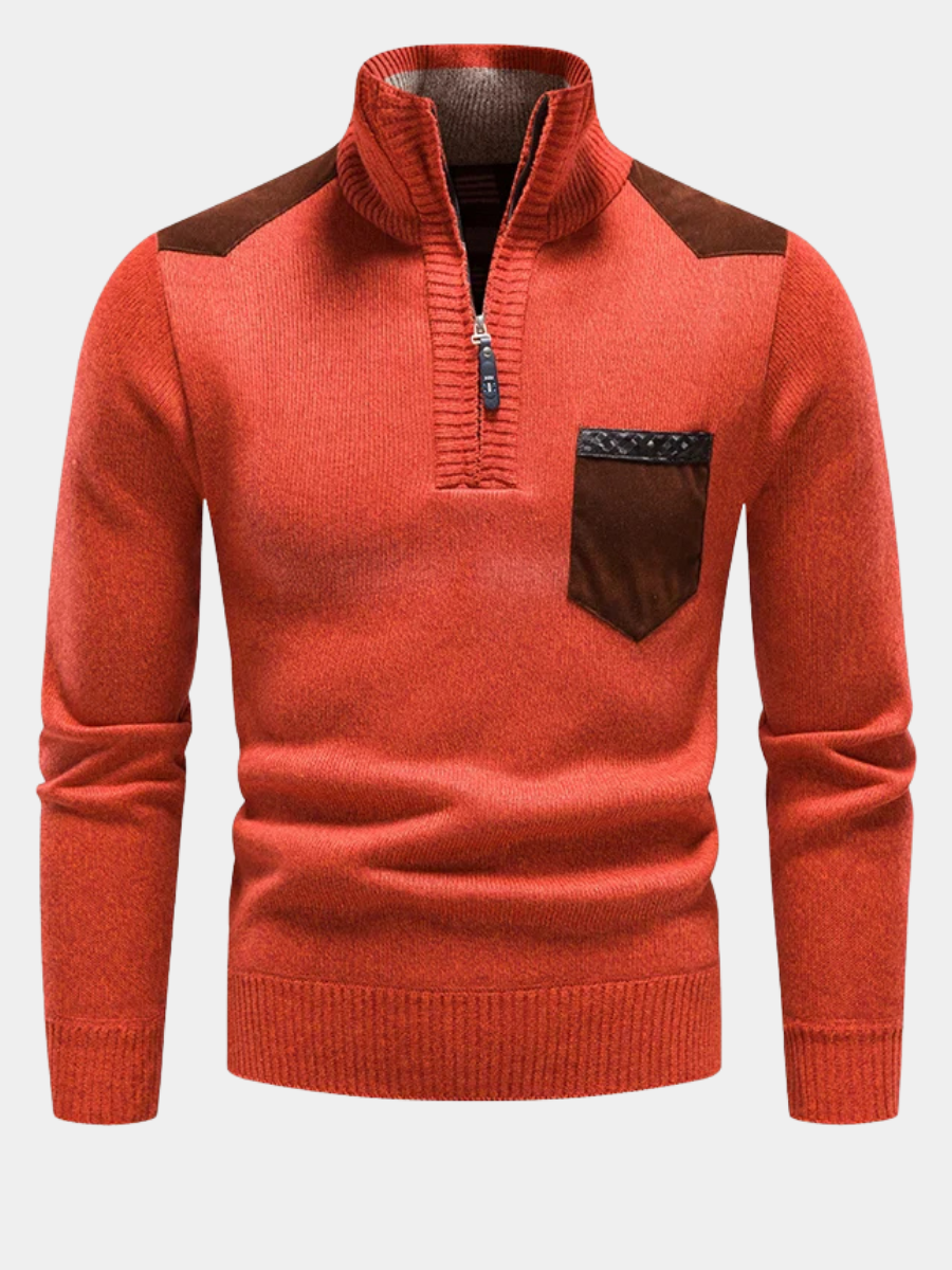 NOA | ZIP-UP FLEECE PULLOVER