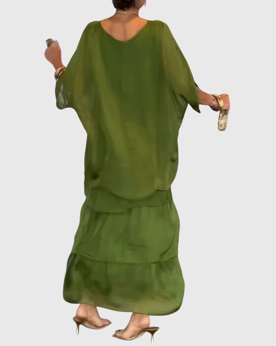 NOA | BOHO LAYERED MAXI DRESS
