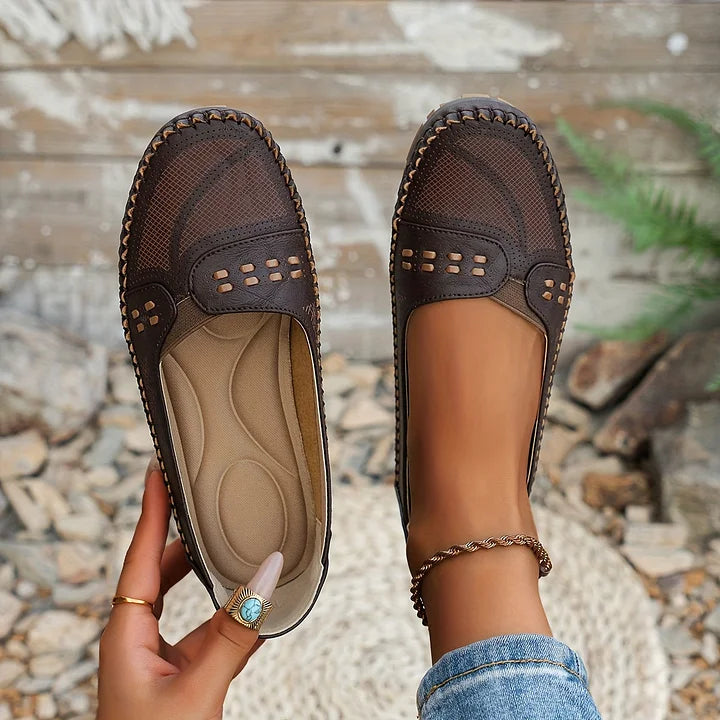 NOA | PERFORATED COMFORT SLIP-ON LOAFERS