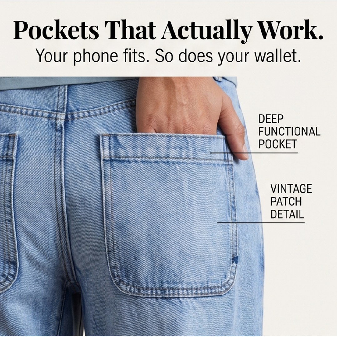 Women's high waisted cropped barrel jeans in light blue