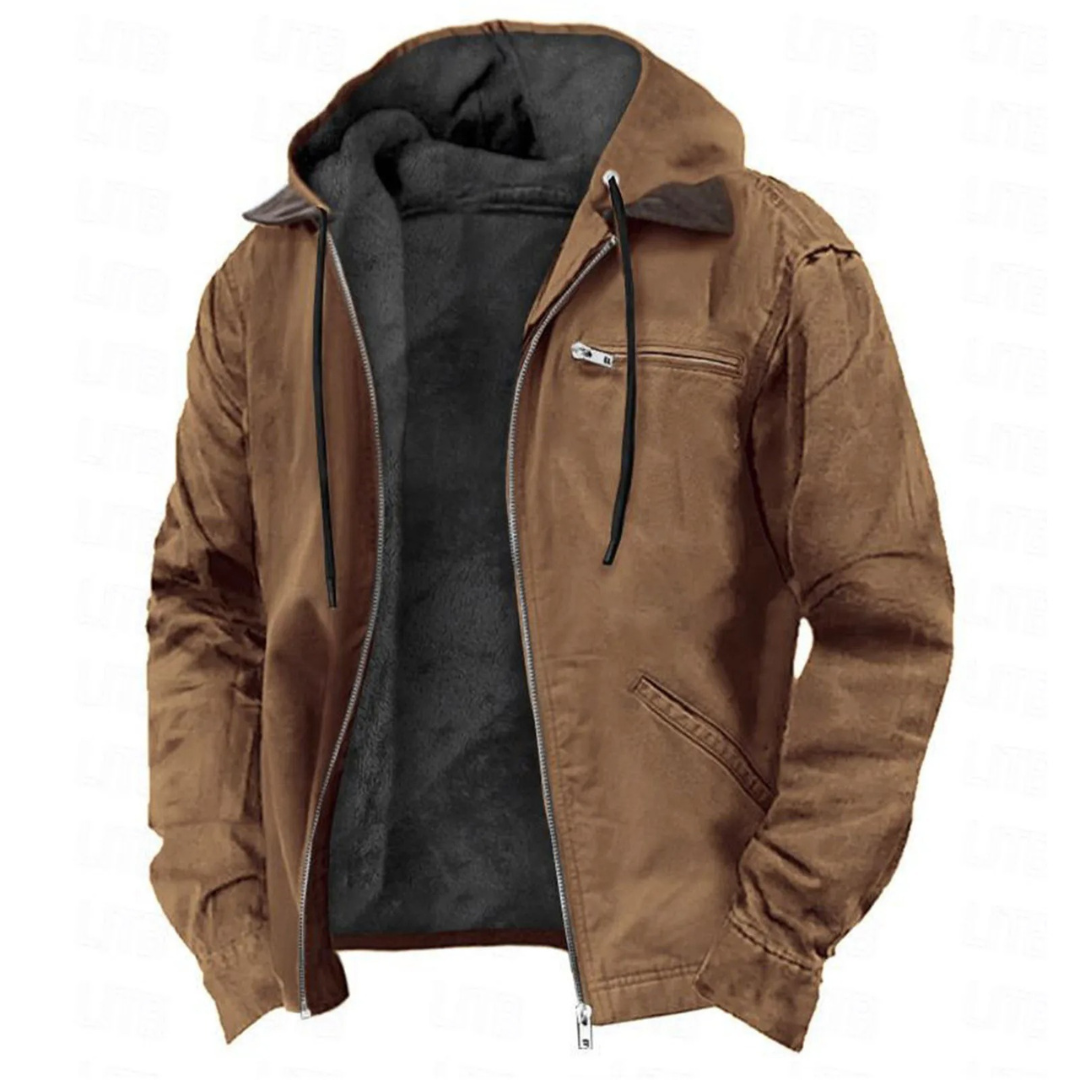 NOA | FINLEY MEN'S FITTED WINTER COAT WITH SOFT LINING