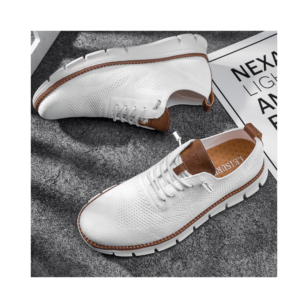 NOA | JASON MEN'S LIGHTWEIGHT MESH CASUAL TRAINERS