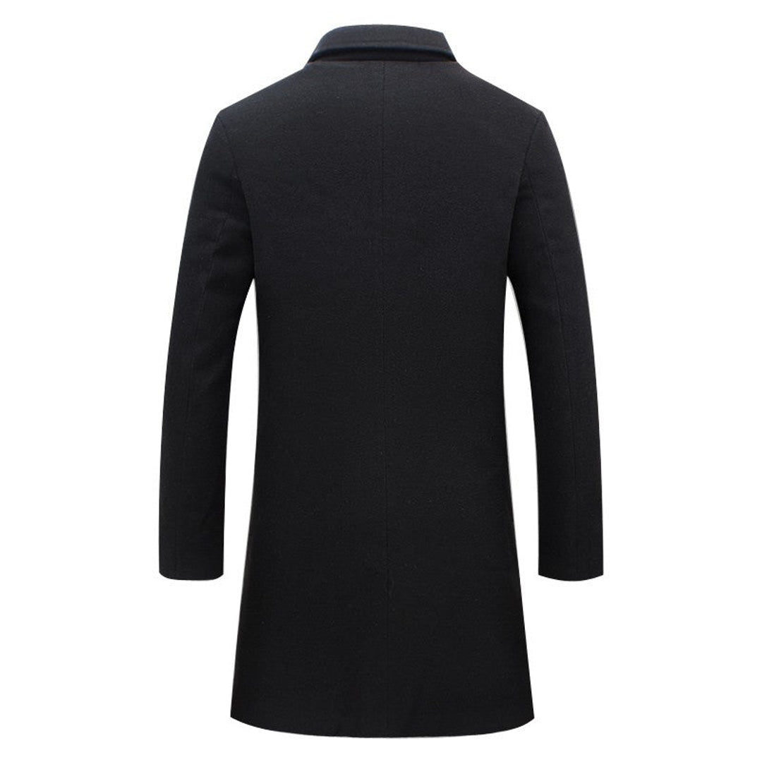 Men's tailored trench coat