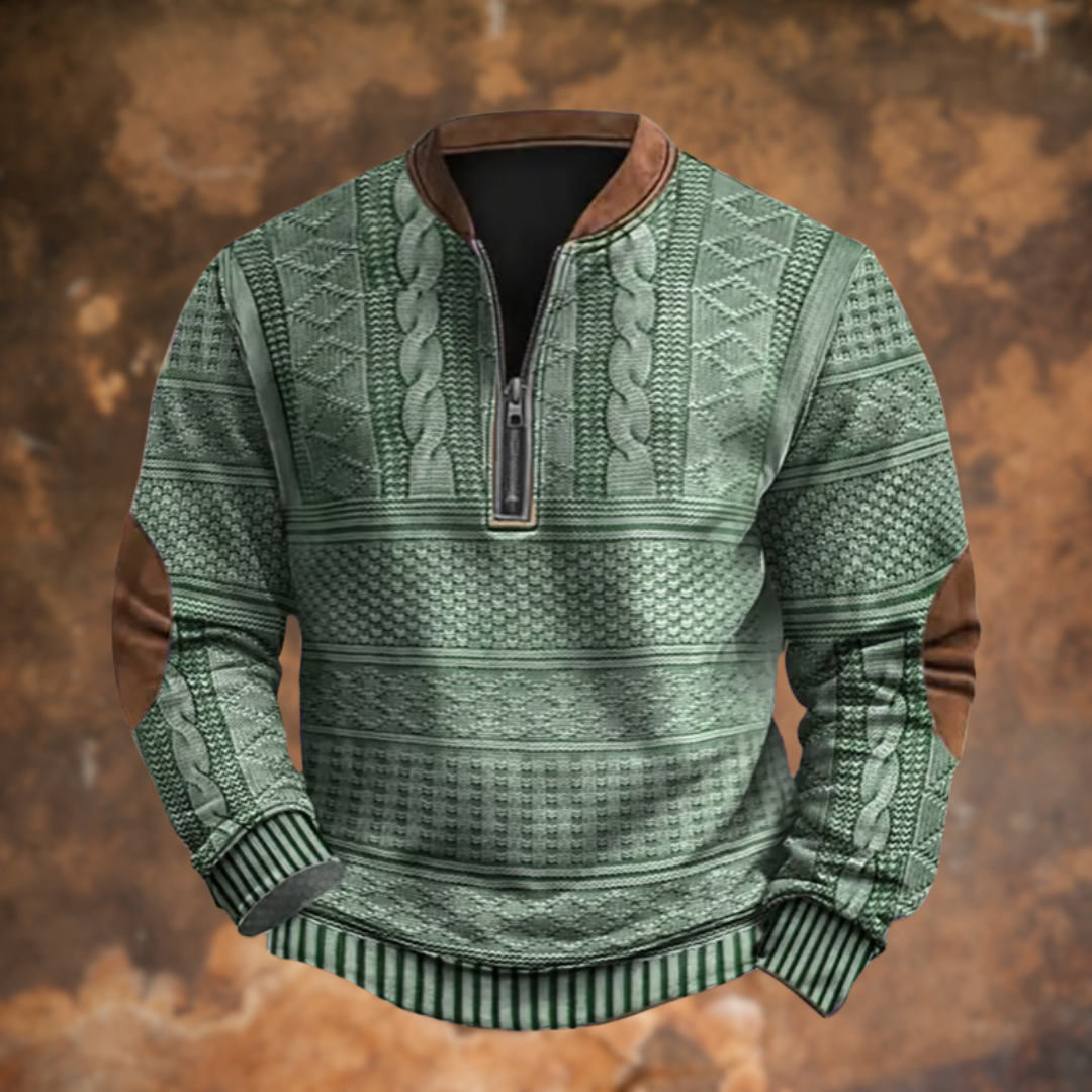 Men's polo shirt in green