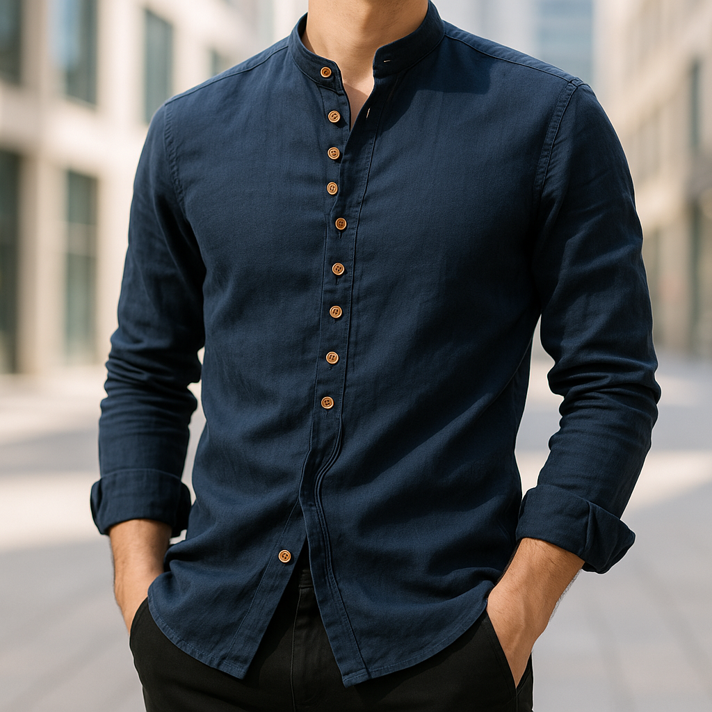 NOA | LINEN COTTON SHIRT