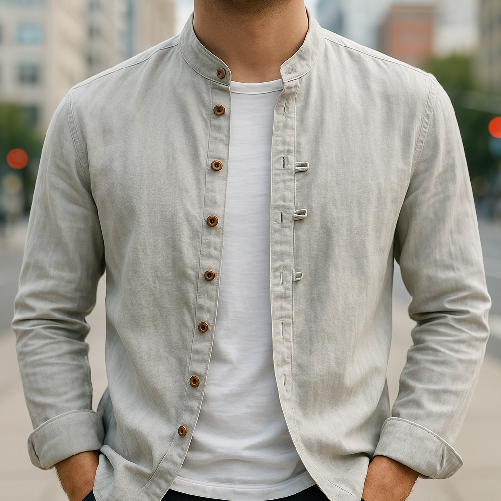 NOA | LINEN COTTON SHIRT