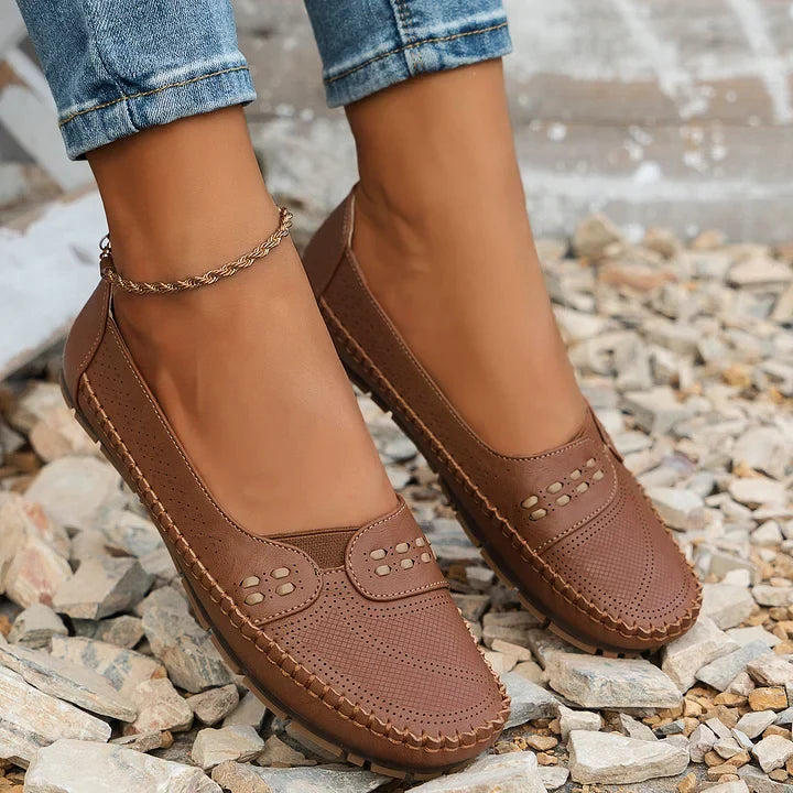 NOA | PERFORATED COMFORT SLIP-ON LOAFERS