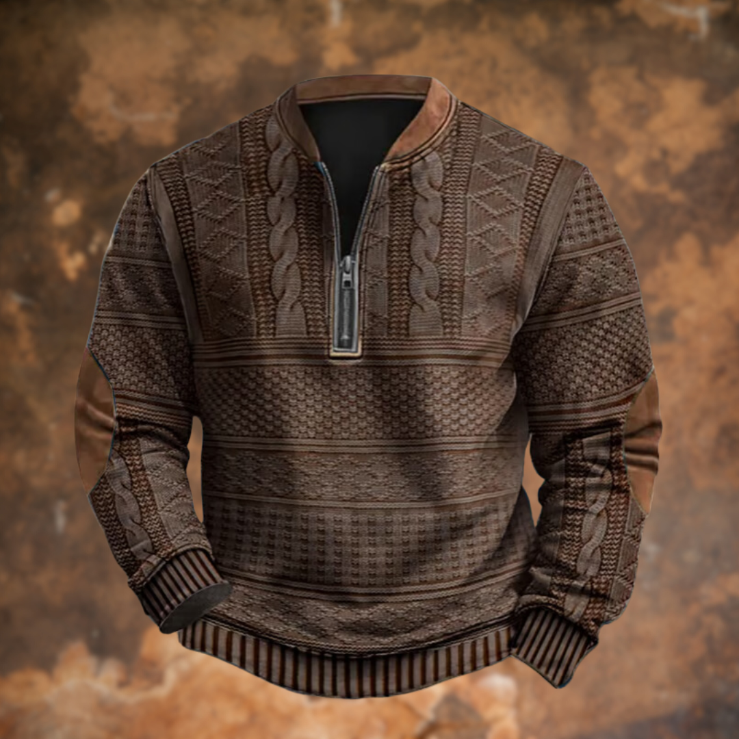 Men's polo shirt in brown
