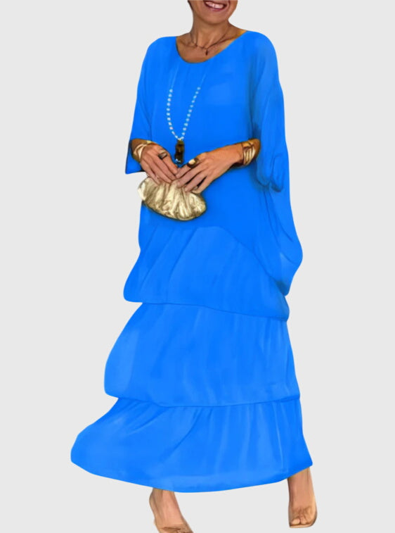 NOA | BOHO LAYERED MAXI DRESS