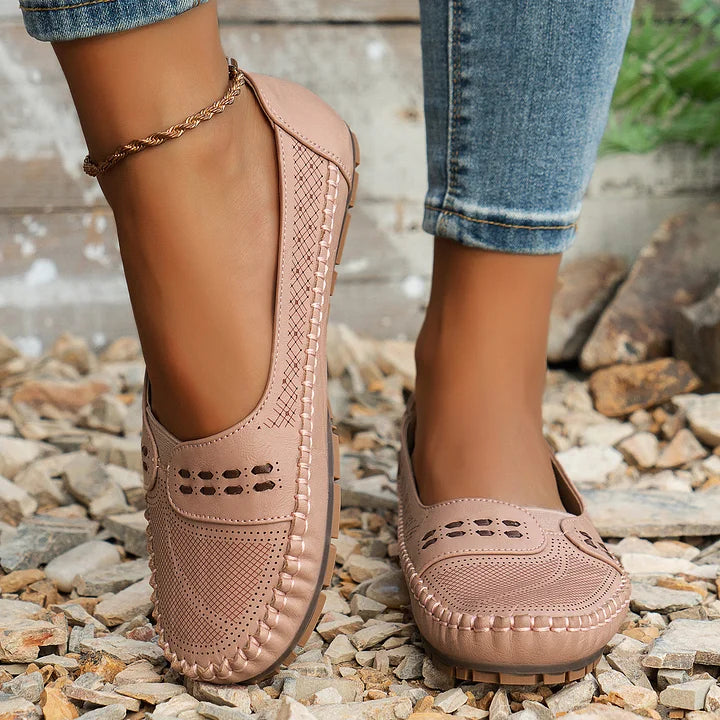 NOA | PERFORATED COMFORT SLIP-ON LOAFERS