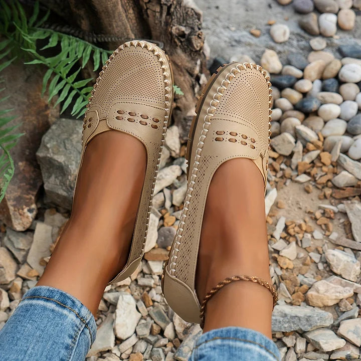 NOA | PERFORATED COMFORT SLIP-ON LOAFERS