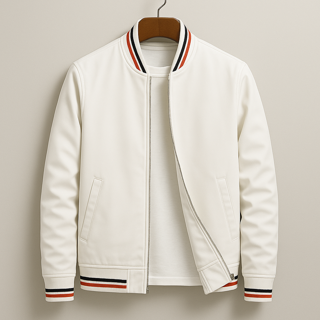 NOA | STRIPED SUMMER BOMBER JACKET