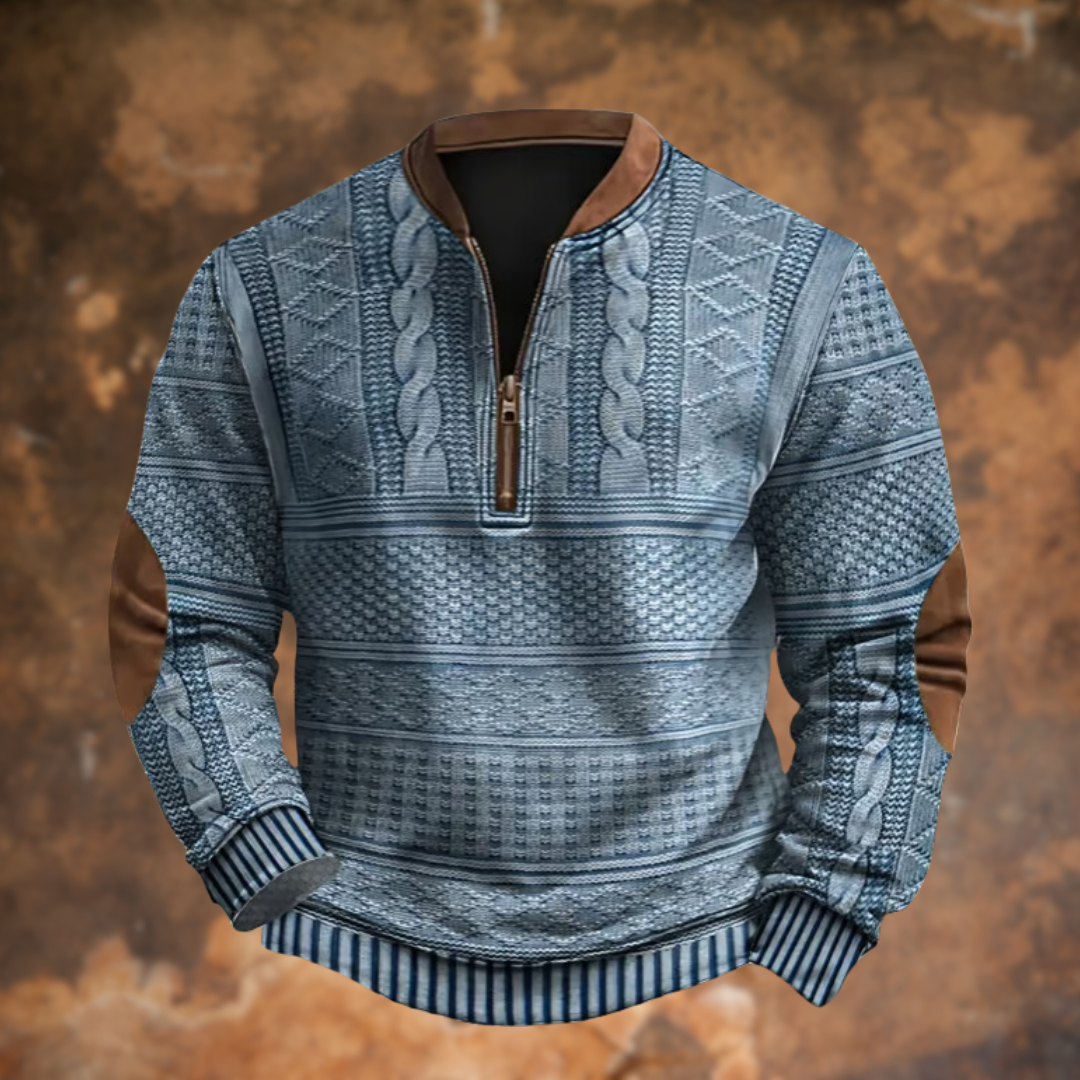 Men's polo shirt in blue