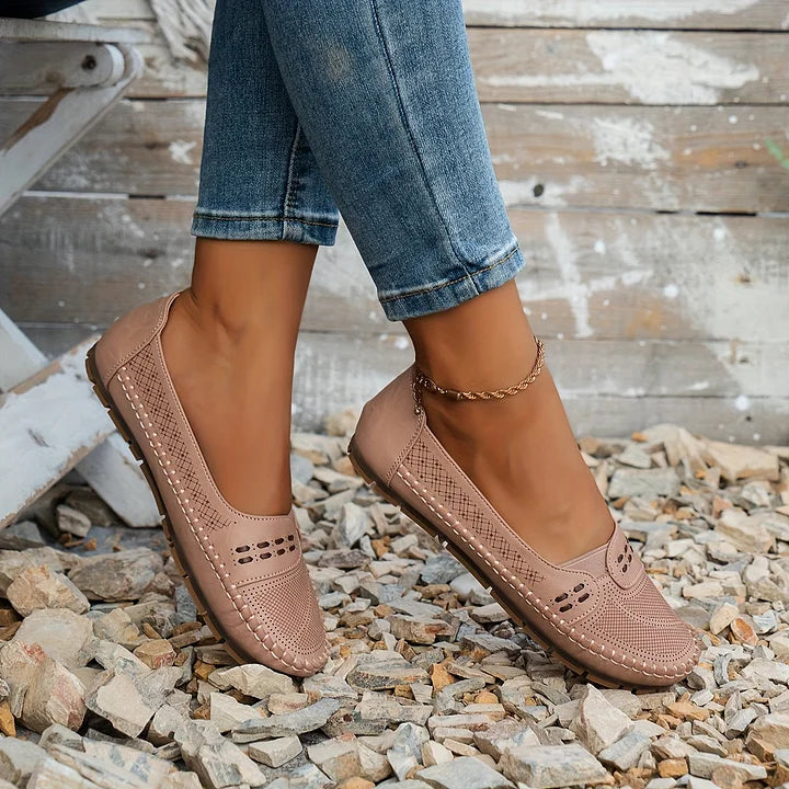 NOA | PERFORATED COMFORT SLIP-ON LOAFERS