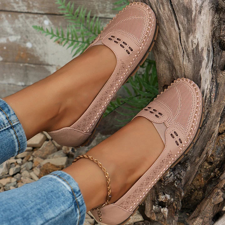 NOA | PERFORATED COMFORT SLIP-ON LOAFERS