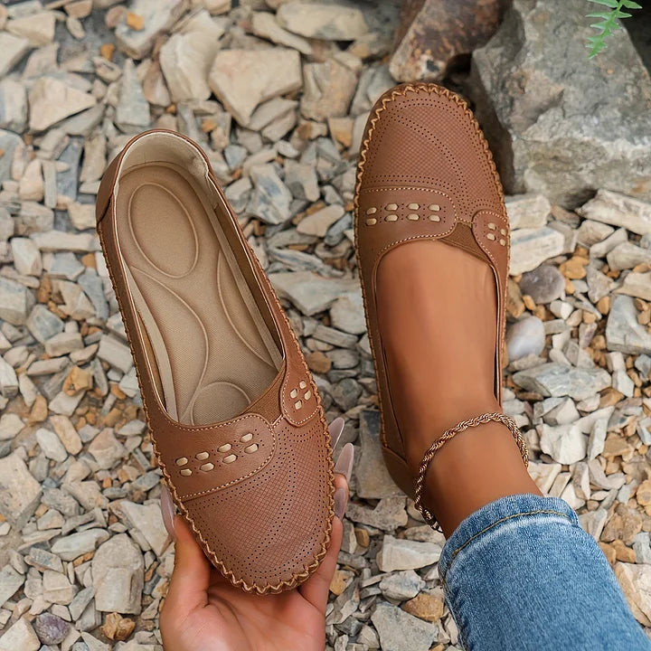 NOA | PERFORATED COMFORT SLIP-ON LOAFERS