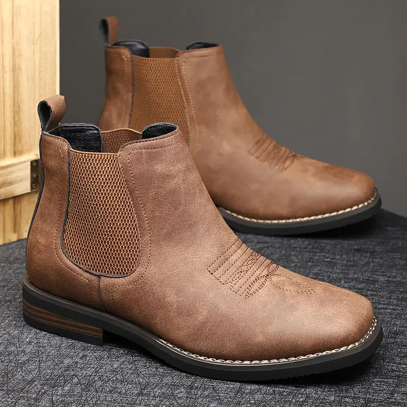 Ellison Men's Leather Chelsea Boots