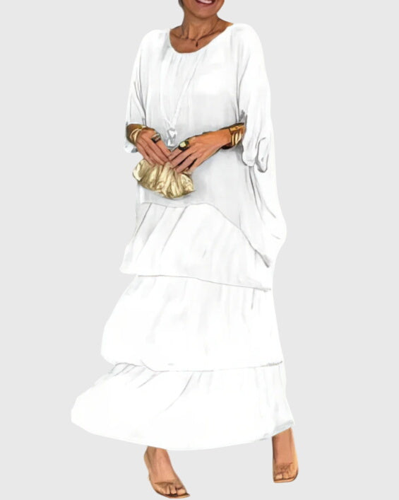 NOA | BOHO LAYERED MAXI DRESS