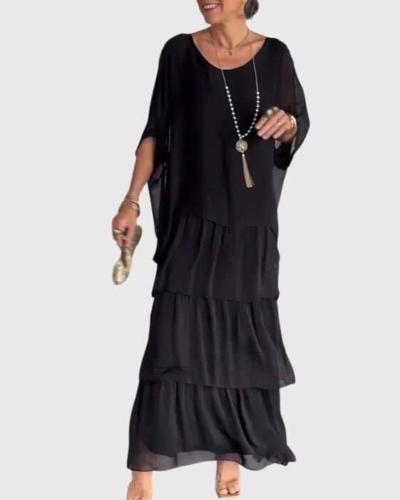NOA | BOHO LAYERED MAXI DRESS