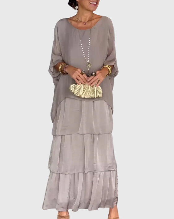NOA | BOHO LAYERED MAXI DRESS