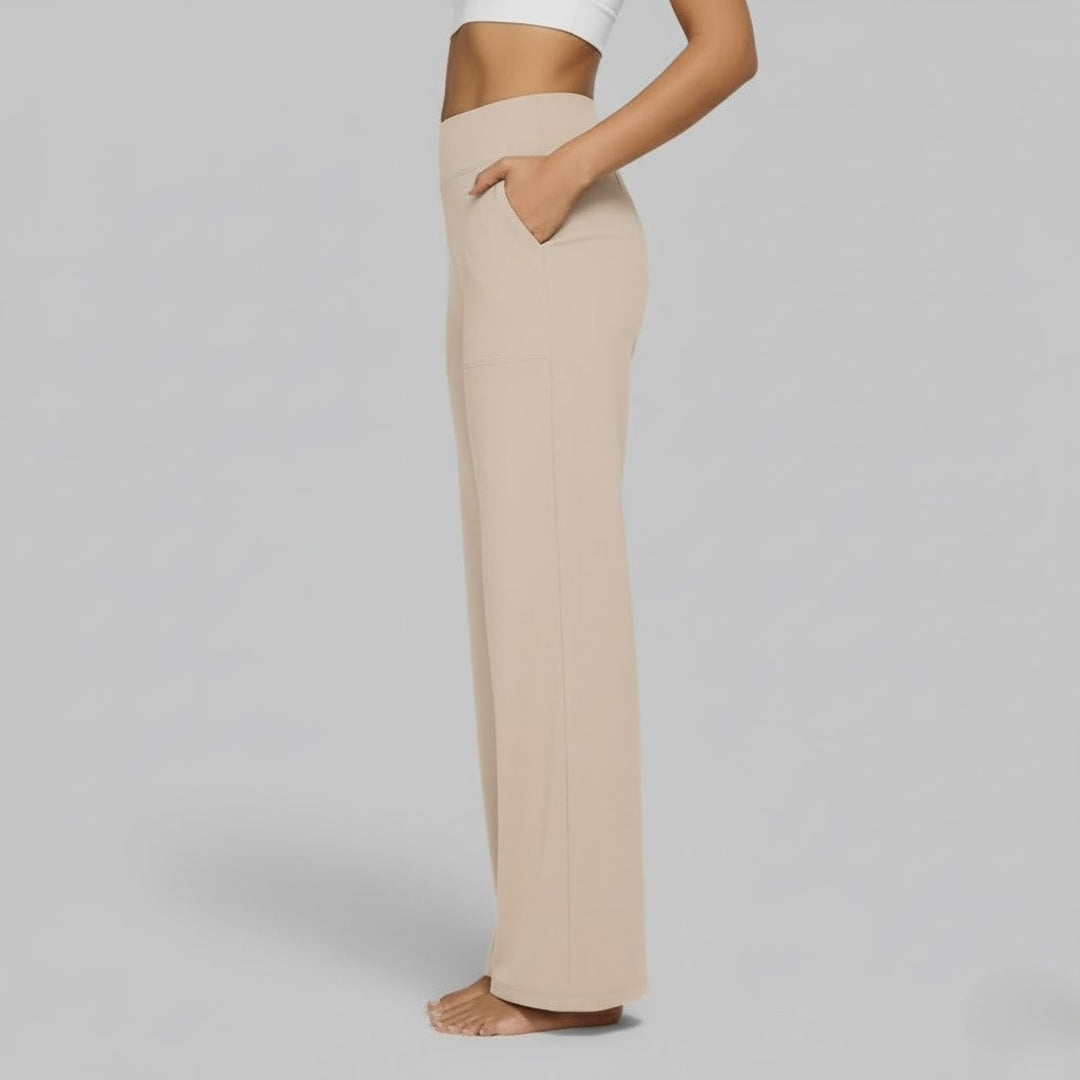 Women's stretch tailored casual trousers