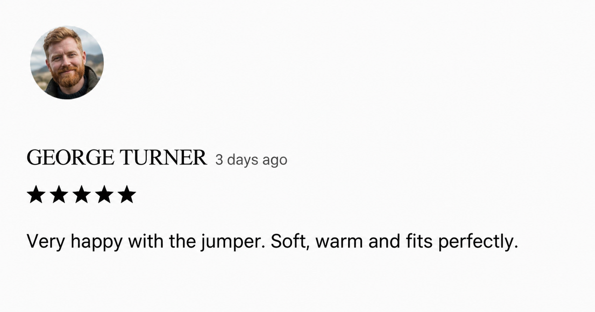 Customer review