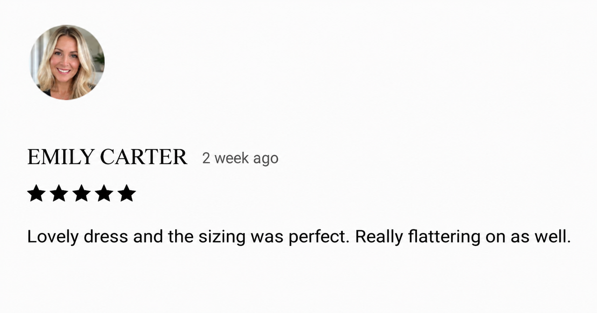 Customer review