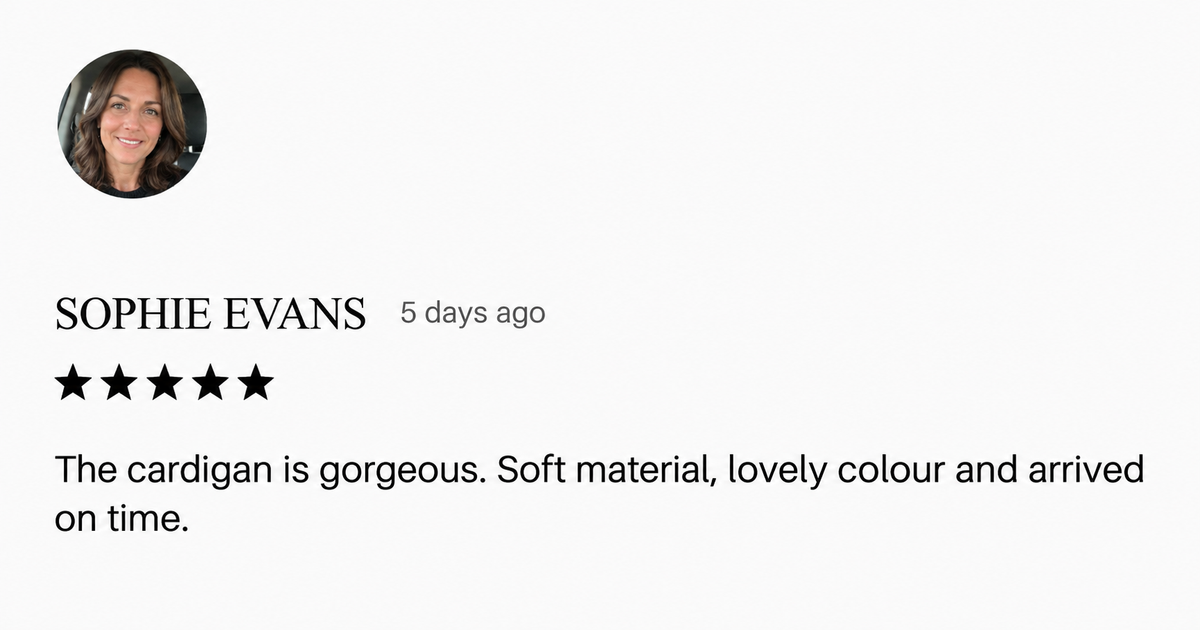Customer review