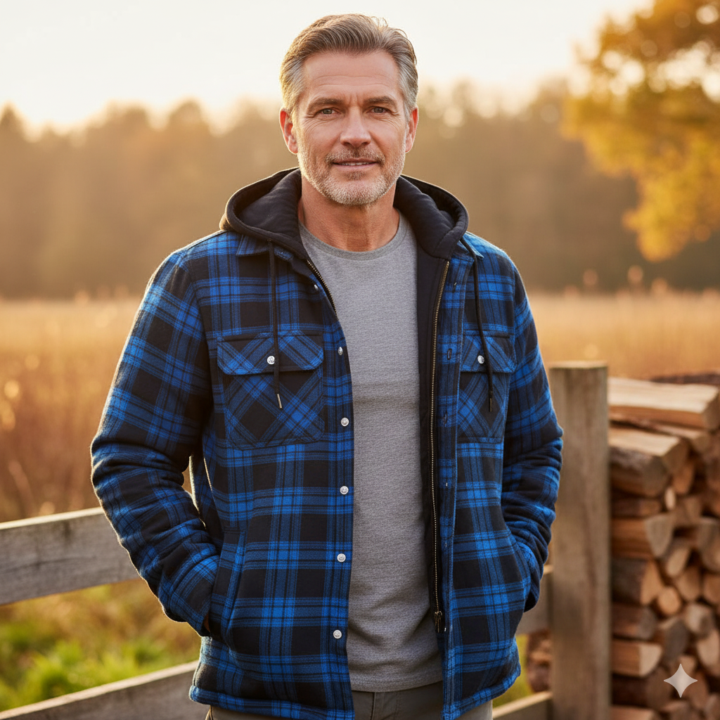 Merrick Men's Wool Blend Zip Coat