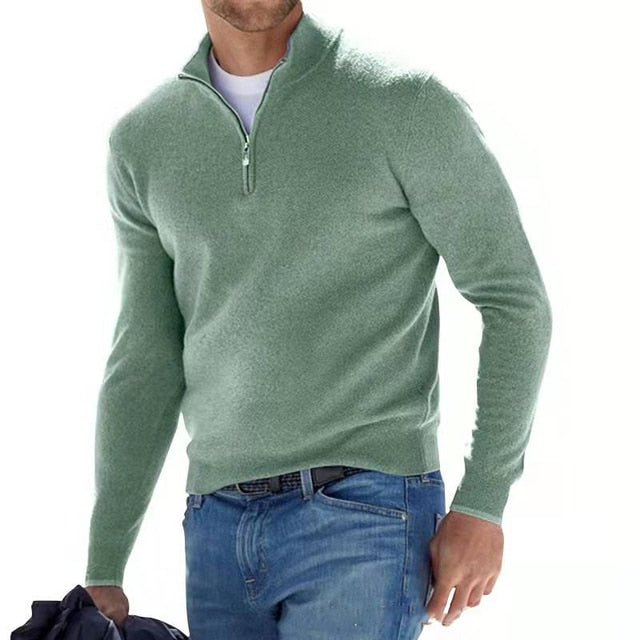 NOA | HALF-ZIP SWEATER