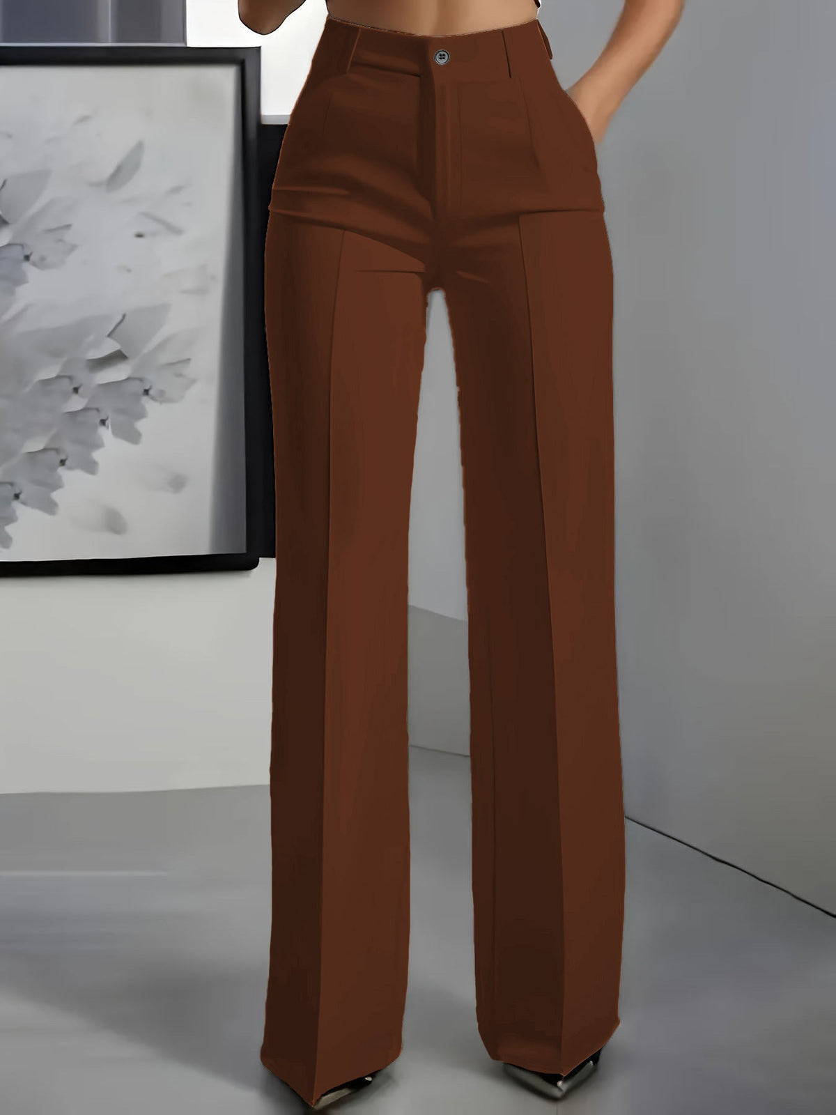 NOA | CHIC HIGH-WAISTED PANTS